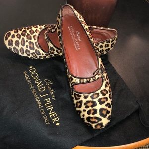 Donald j pliner leopard loader flat